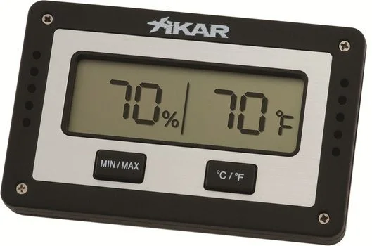 Xikar digitale humidor hygrometer rechthoekig