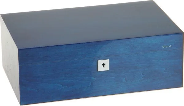 Siglo Humidor M maat 75 blauw