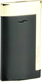 ST Dupont Slim 7 27708 - zwarte en gouden afwerkingen