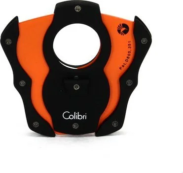 Colibri 'Cut' Sigarenknipper zwart/ oranje