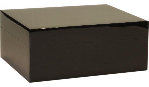 Guy Janot Humidor Zwart Pianolak 35