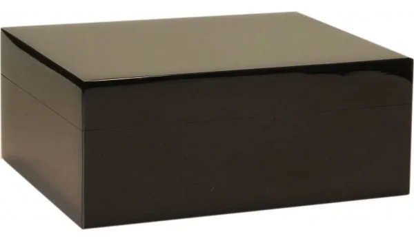 Guy Janot Humidor Zwart Pianolak 35