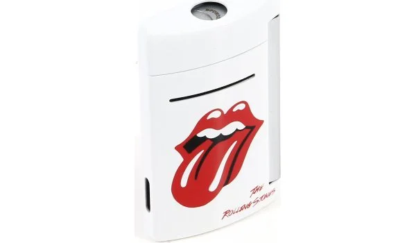 S.T. Dupont miniJet limited Rolling Stones aansteker wit