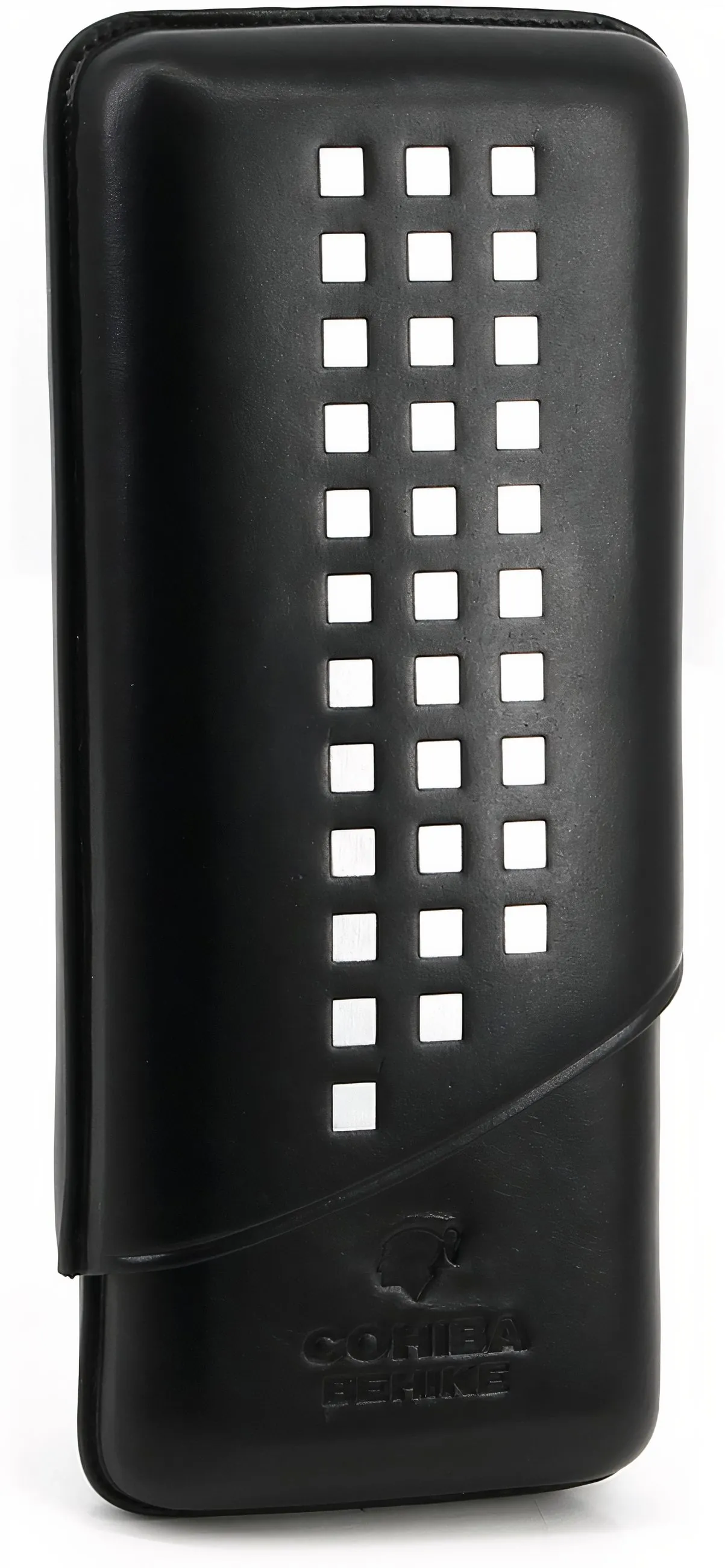 Colibri Aanstekertas Van Echt Leer - Slank Leren Etui Met Treklus Voor Colibri Aanstekers & Sigarensnijders