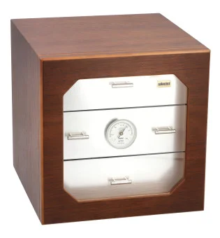 Adorini Humidor Chianti M Walnoot/ Alu - Deluxe