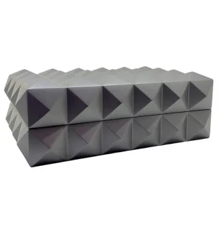 Colibri Quasar Humidor gun metal 40-45 sigaren
