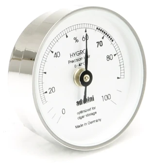 Adorini haarhygrometer Klein Zilver foto 2