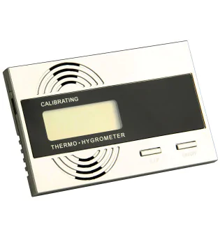 Hygro- en thermometer digitaal, ijkbaar