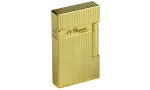 ST Dupont Ligne 2 Lighter Verticale Riggels Geelgoud foto 105