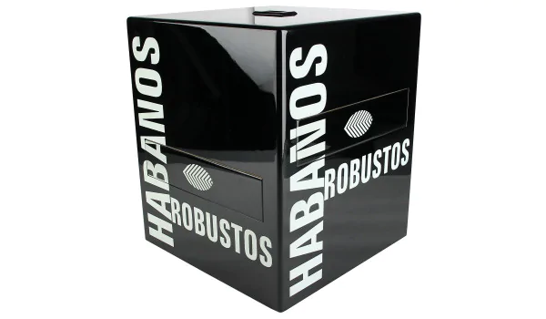 Habanos Robustos humidor zwart