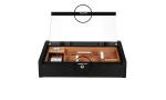Humidor Cilinderslot Set Zilver foto 6