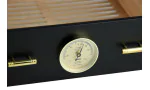 Lade voor adorini Humidor Chianti medium zwart met hygrometer gat foto 7