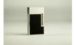 S.T. Dupont Ligne 2 Aansteker Palladium en Matzwart C16602 foto 3