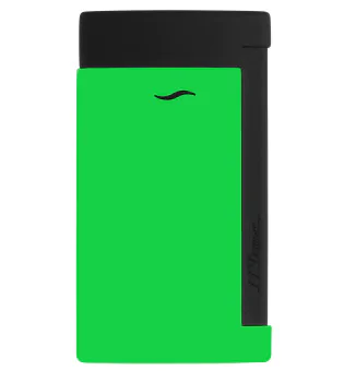S.T. Dupont Slim 7 Aansteker Fluogroen 027772