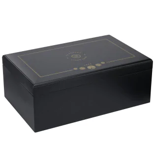 S.T. Dupont Sigarenclub Premium Humidor Zwart 001312