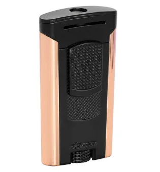 Xikar Aansteker Astral Single Jet Zwart Roségoud