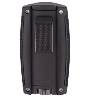 Xikar Aansteker Turismo Double Jet Zwart XI-558BK