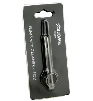 Sarome vuurstenen met schoonmaker 6 stuks