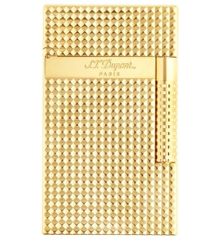 S.T. Dupont Le Grand Cling aansteker diamantkop geelgoud C23009