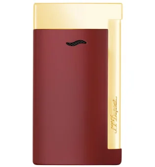 ST Dupont Slim 7 27707 - rode en gouden afwerkingen