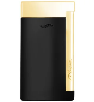 ST Dupont Slim 7 27708 - zwarte en gouden afwerkingen
