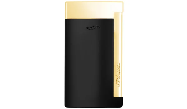 ST Dupont Slim 7 27708 - zwarte en gouden afwerkingen