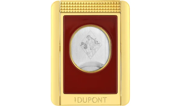 S.T. Dupont Romeo y Julieta sigarenknipper en staander rood wit 003550