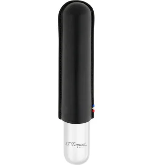 S.T. Dupont sigarenkoker voor 1 sigaar zwart/chroom 183160