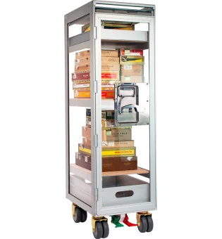 adorini sigarenkast trolley acryl