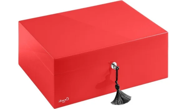 Caseti Humidor Parijs Rood