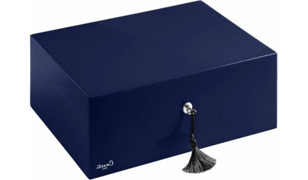 Caseti Humidor Parijs Donkerblauw