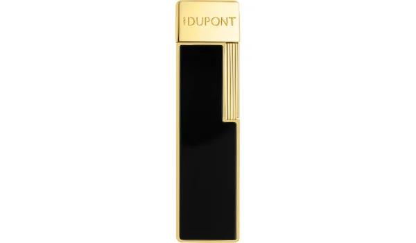 S.T. Dupont Twiggy Aansteker Zwart Lak Goud 030112