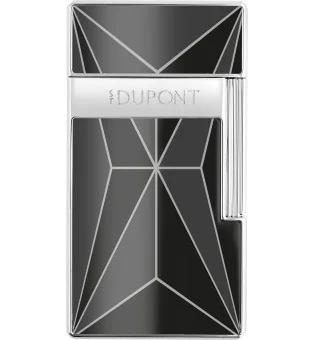 S.T. Dupont Biggy Aansteker Fire X Zwart Chroom 025277