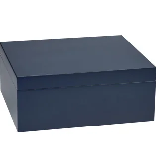 adorini Humidor Medium Deluxe Middernachtblauw