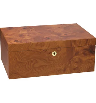 adorini Humidor Elm Burl Speciaal Geselecteerd Grande