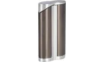 adorini Single Jet Curve Aansteker Gunmetal incl. Sigarenknijper foto 6