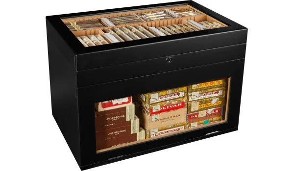 adorini Humidor Portico Deluxe Zwart foto 13