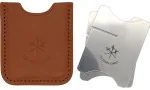 Les Fines Lames Sigarenbankje Met Leren Etui Bruin