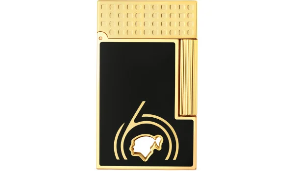 S.T. Dupont Ligne 2 Aansteker Cohiba 60 zwart en goud 016472N