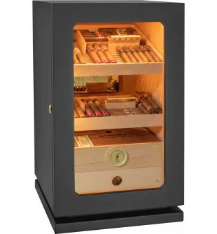adorini Humidor Lumina Grande Deluxe zwart