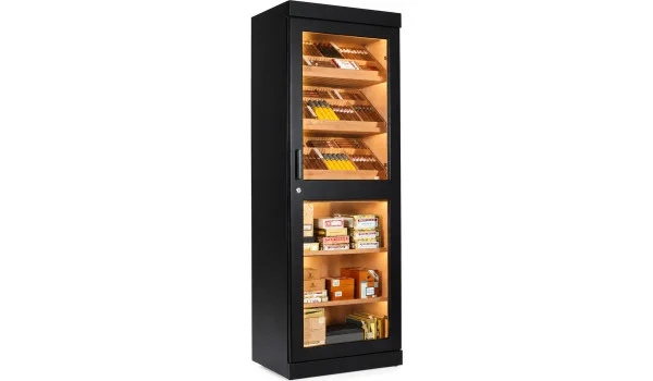 adorini Roma elektronisch humidor kabinet zwart foto 5