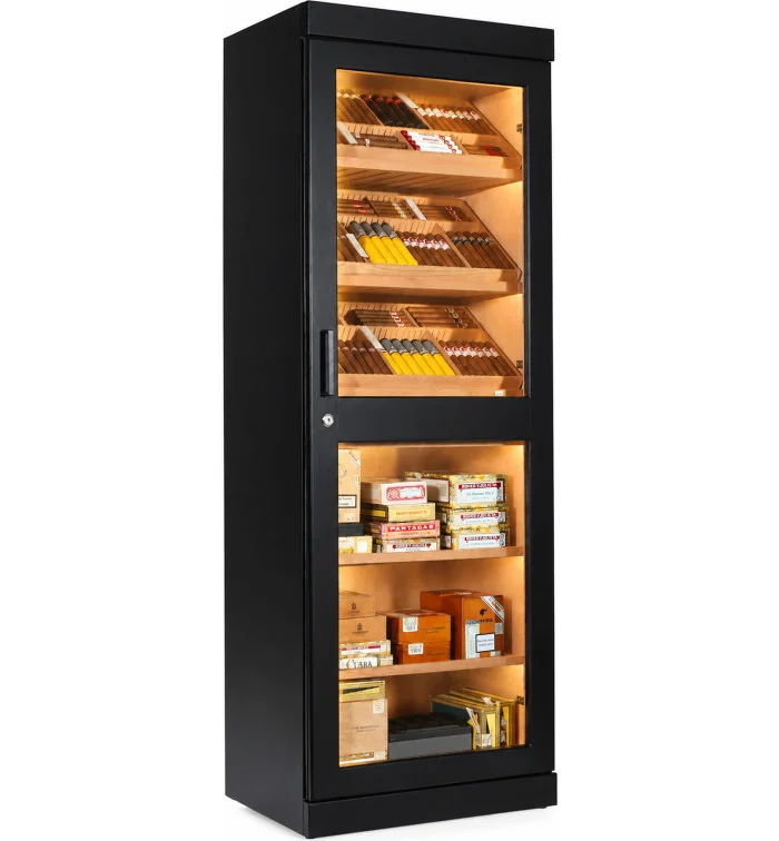adorini Roma elektronisch humidor kabinet zwart
