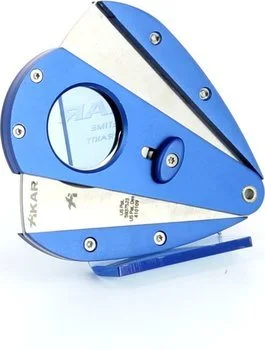 Xikar 1 dubbel lemmet sigarenknipper - Xi1 blauw