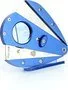 Xikar 1 dubbel lemmet sigarenknipper - Xi1 blauw