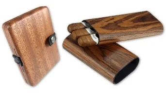 Houten sigarenkokers Houten sigarenkokers